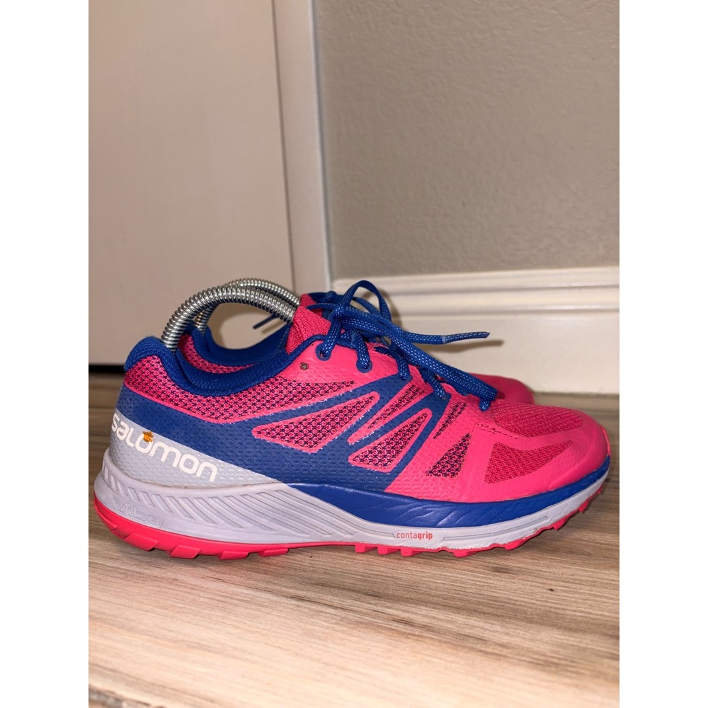 Salomon Sense Escape Shoes Womens 8 Pink Trail Running Comfort Walking Sneaker - Picture 2 of 8